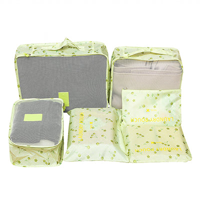 Packing Cube Travel Bags Portable Large Capacity Organiser 6Pks