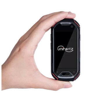 UNIHERTZ Atom 4G Smallest Phone IP68 Waterproof 2.4 Inch  2000mAh 4GB+64GB Android 8.1 Oreo with NFC Dual SIM Dual Standby Phone