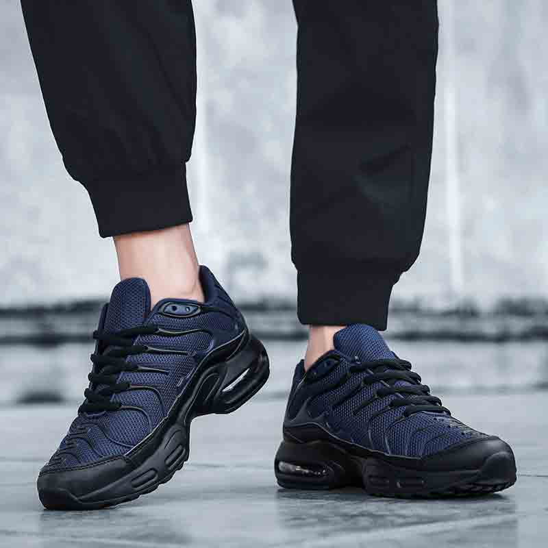 Mens Professional Air Cushion Mesh Breathable Running Shoes Men Outdoor Sports Athletic Walking Shoes Sneakers Plus Size 47