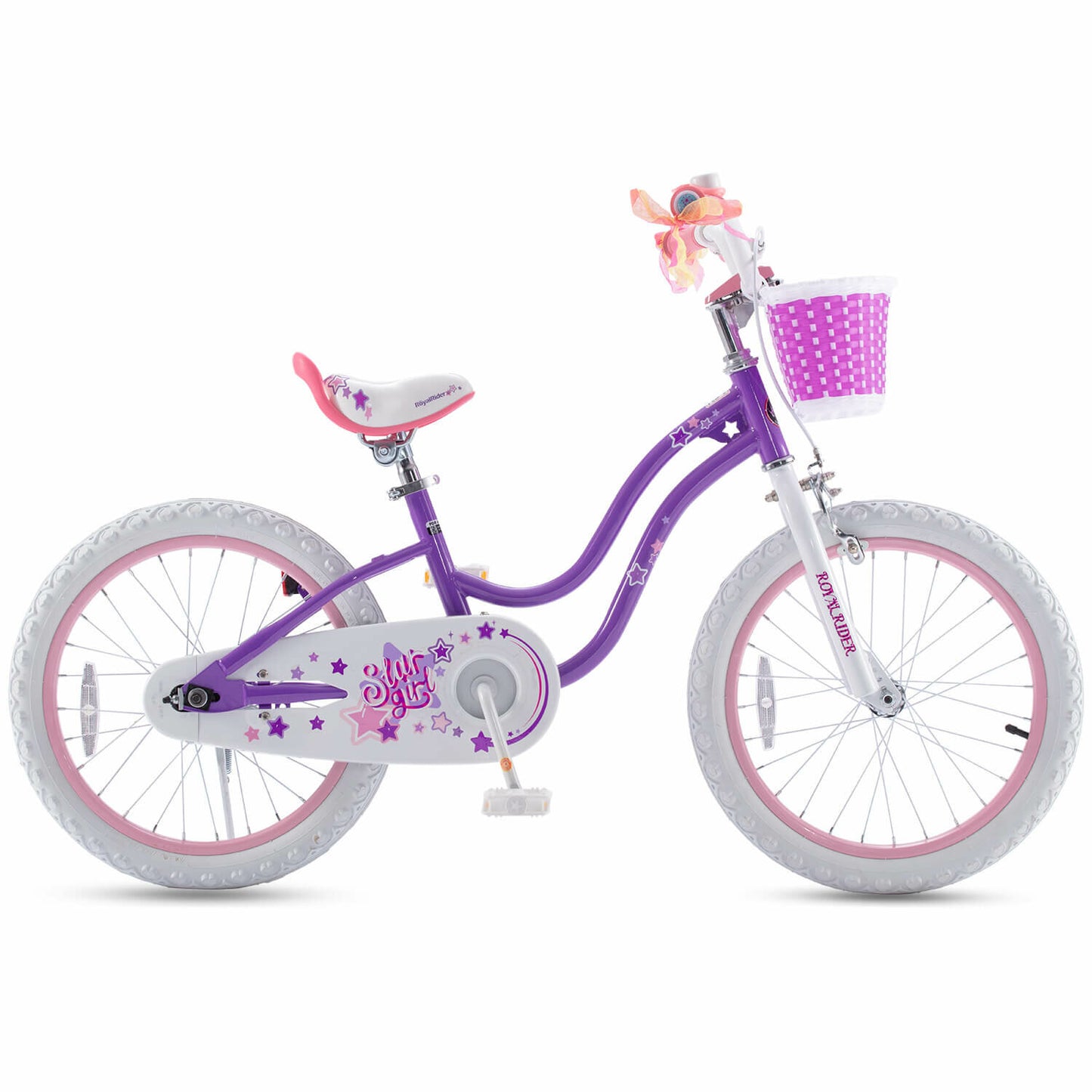 ROYALBABY STARGIRL 18 Inch Children's Bike Two Brake System Kids Bicycle With Kickstands For 5~9 Years Stabilisers Bike Balance Bike