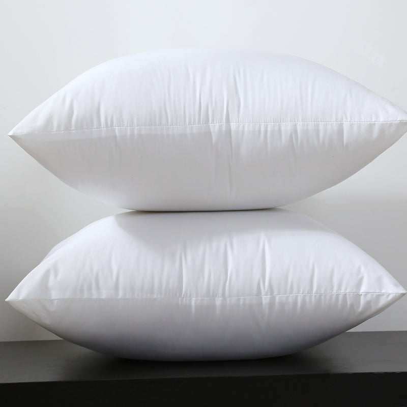 Square White Peached Fabric Cushion Insert Decorative Pillows PP cotton filling 450g for 45x45cm