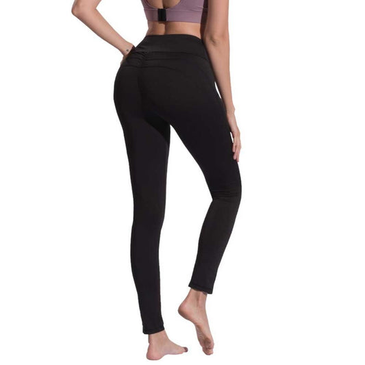 JGS1996 Super Soft Hip Up Yoga Fitness Pants Women Scrunch Stretchy Sport Tights Anti-sweat High Waist Gym Athletic Leggings