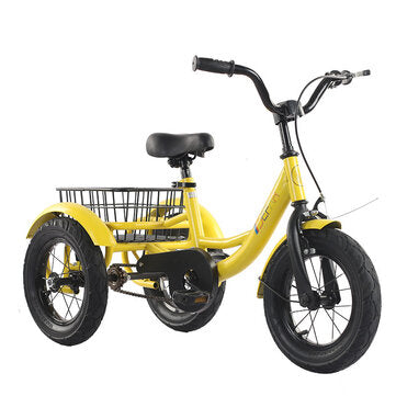 BIKIGHT Children Tricycle with Large Rear Basket