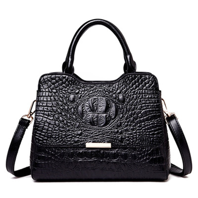 women bags luxury brand high quality 2021 summer new fashion crocodile pattern one-shoulder diagonal large-capacity handbag