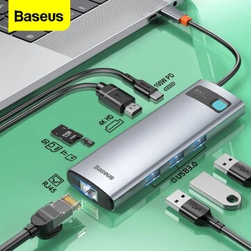 Baseus Hub Docking Station Adapter Card Reader