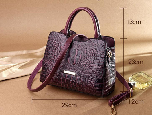 women bags luxury brand high quality 2021 summer new fashion crocodile pattern one-shoulder diagonal large-capacity handbag
