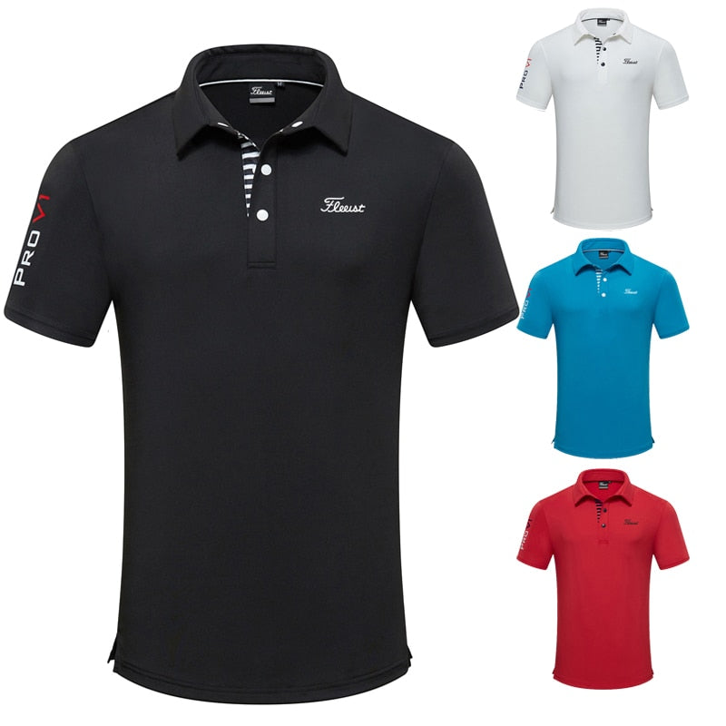 Quick-Drying Short Sleeve Golf Top