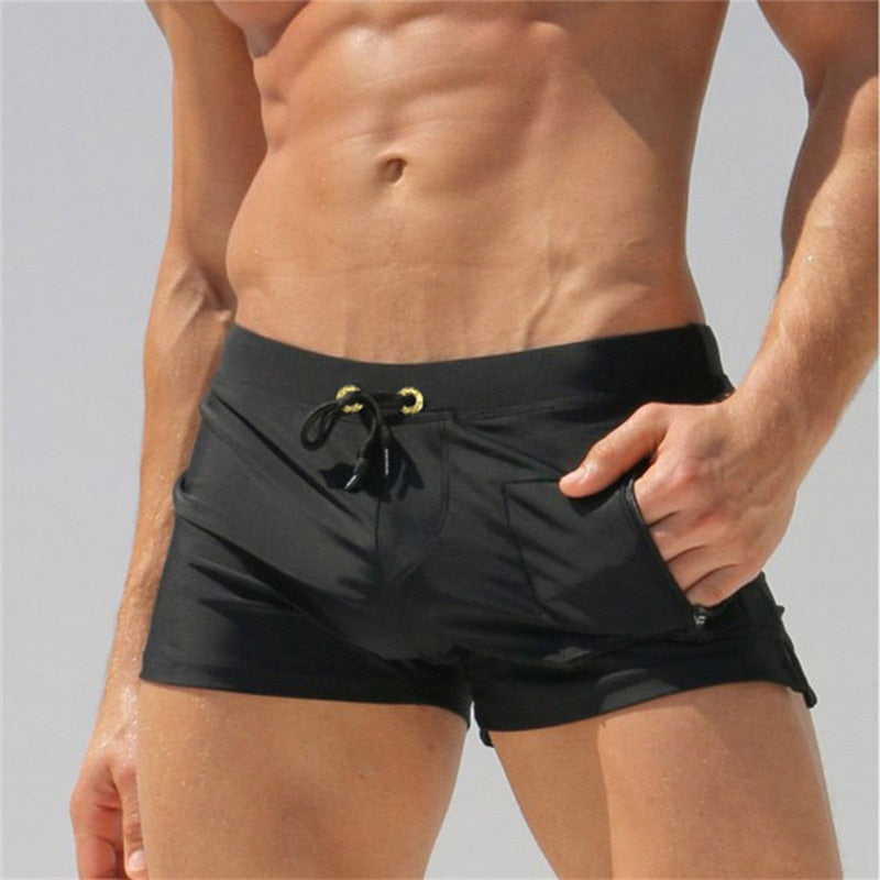 Swimwear Men Mens Swimwear Swimming Trunks Mens Swimming Shorts Beach Men's Swimming Suits Mayo Sunga Gay Pouch Trunks Sunga