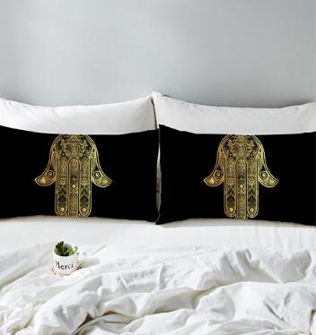 Bedding  Pillowcase Bronzing Print Pillow Case Pillow Bedding