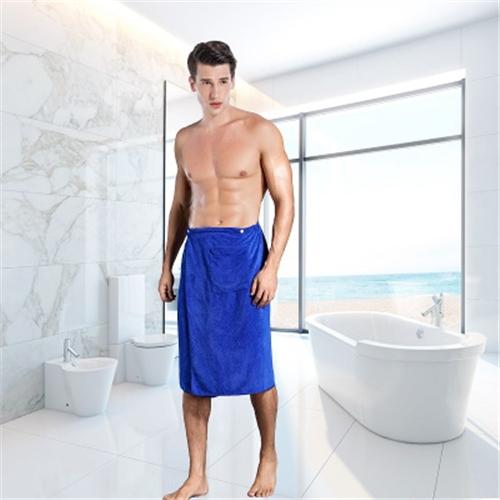 XC USHIO Fashion Man Wearable Magic Mircofiber BF Bath Towel With Pocket Soft Swimming Beach Bath Towel Blanket Toalla De Bano