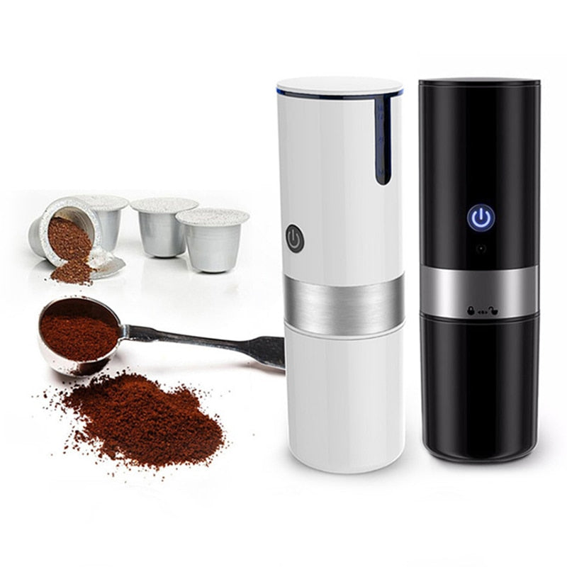 Portable Capsule Coffee Machine Kitchen Household Stainless Steel Automatic American Coffee Machine