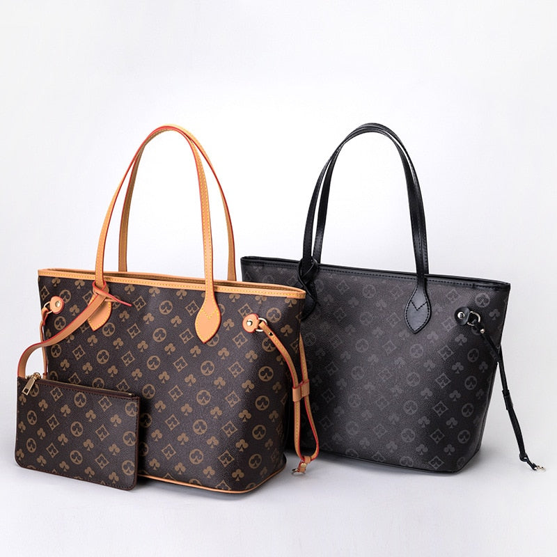 Retro Large Capacity Shopping Bag Printed Tote Bag Shoulder Bag Handbag Picture Bag Big Bag Women Luxury Designer Bag Louis