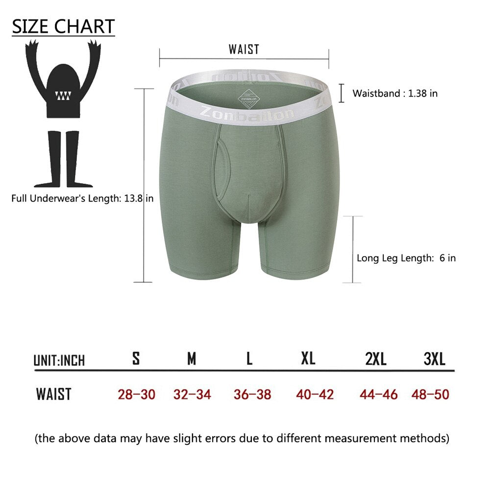 Mens Comfortable Panties Shorts Bamboo Breathable Perfect-Fit Simple TAGLESS Men's Clothing Boxers Briefs Shorts Casual
