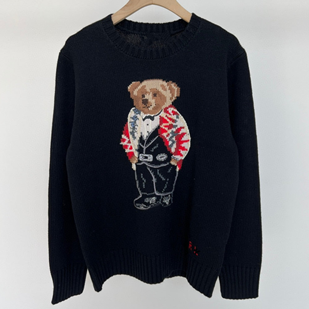 Bearboxers Merino Wool Fashion Sweater