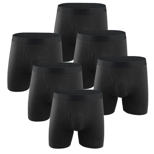 Men's Long Boxer Briefs 8PCS Underwear