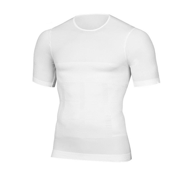 Men&#39;s Slimming Shaper Posture Vest Male Tummy Abdomen Corrector Compression Body Modeling Fat Burner Chest Tummy Shirt Corset