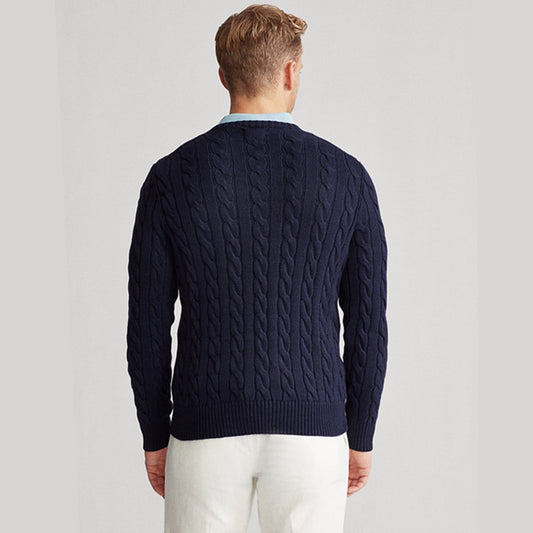 Wool Blend Pullover Sweater