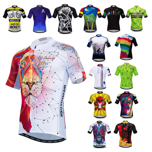 JPOJPO Cycling Jersey Men 2021 Summer Short Sleeve Ropa Ciclismo Maillot MTB sport Bicycle Jersey Clothing Bike Jersey Shirt Top