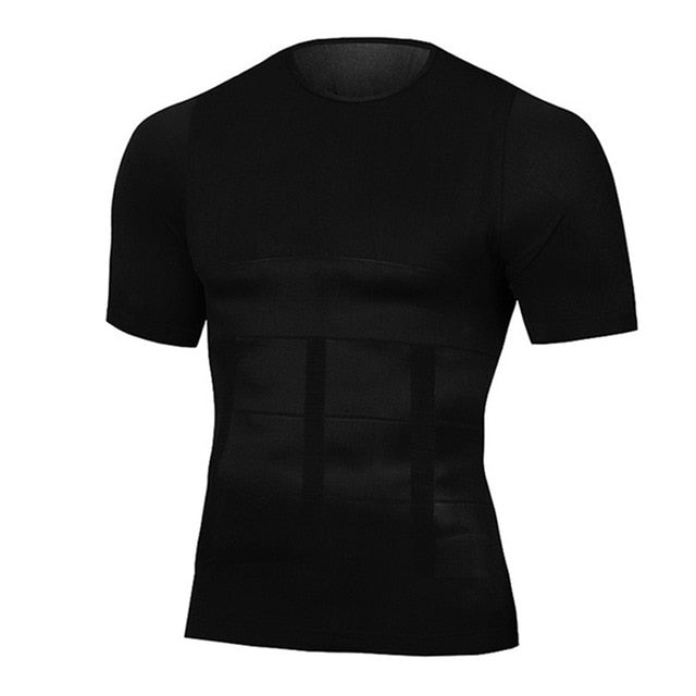 Men&#39;s Slimming Shaper Posture Vest Male Tummy Abdomen Corrector Compression Body Modeling Fat Burner Chest Tummy Shirt Corset