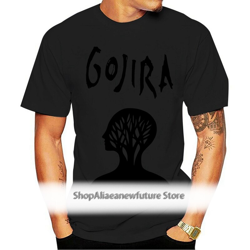 GOJIRA t-shirt Sizes S M L XL XXL XXXL 4XL 5XL White L'enfant Sauvage t-shirt Decapitated Funny tshirt t shirt Cool t shirt Men