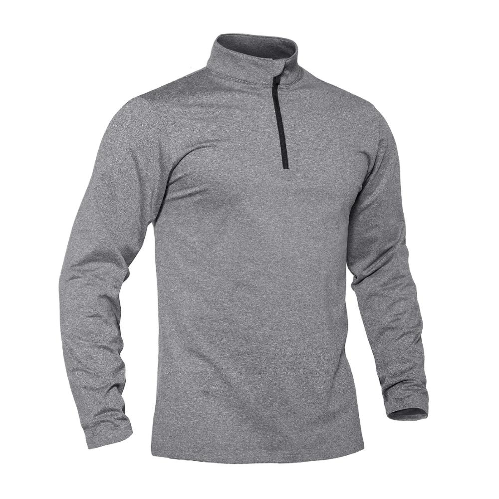 Thermal Sports Sweater Men's 1/4 Zipper Running T-shirt