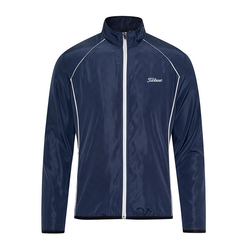 new golf clothing men's windbreaker jacket