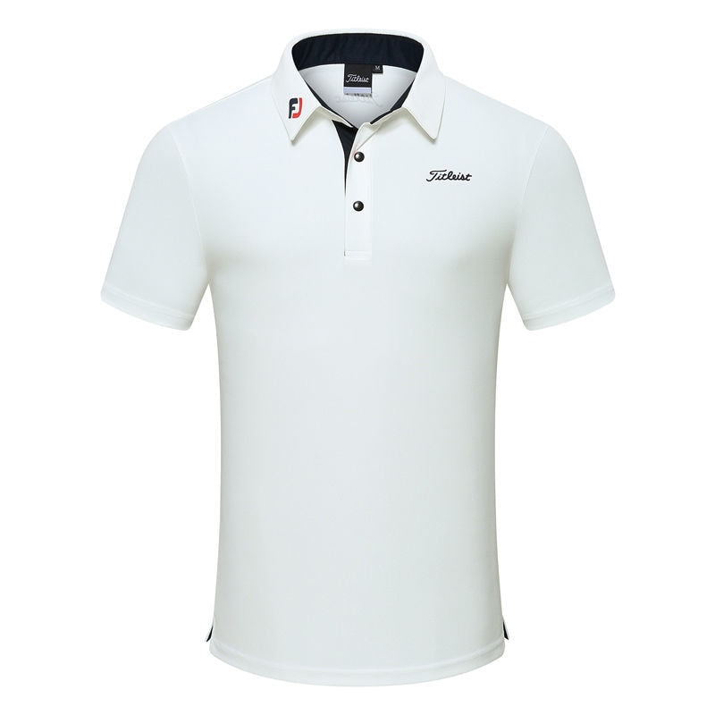 Golf apparel men's short-sleeved t-shirt