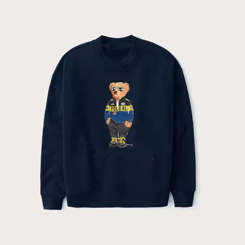 Bear Graphic Fashion Hoodie