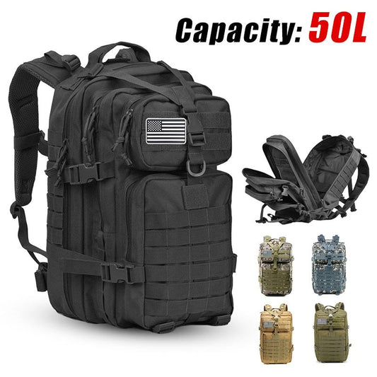 Large Capacity Outdoor Waterproof Hiking Camping Backpack