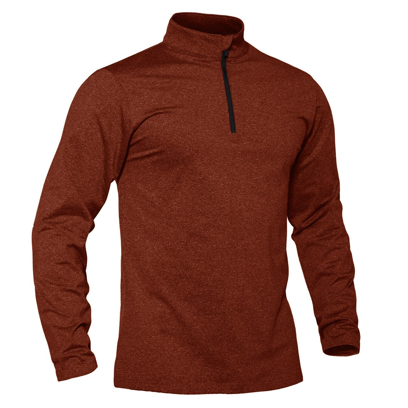 Thermal Sports Sweater Men's 1/4 Zipper Running T-shirt