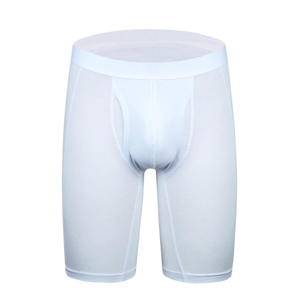 Long Boxer Plus Size 6XL Men Trunks Sexy Underwear