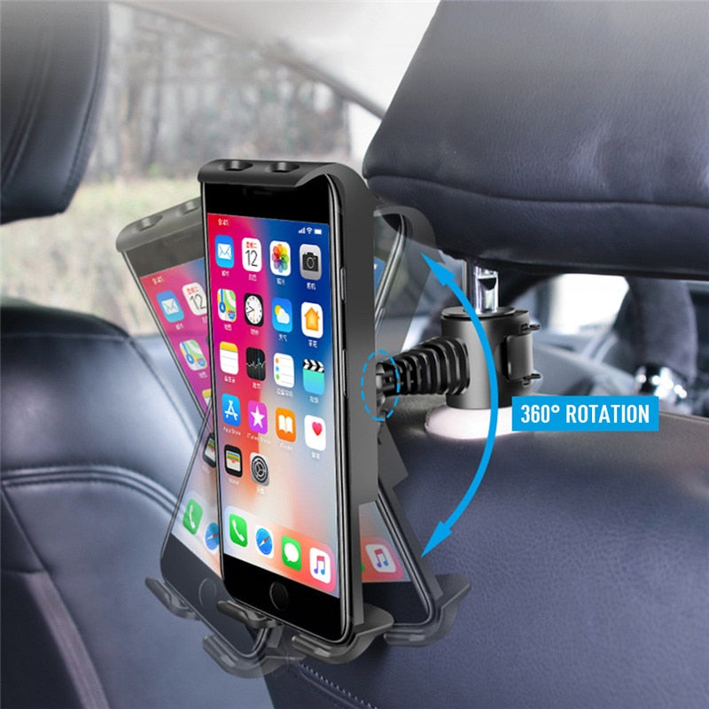 Car Tablet Stand Holder for IPAD Tablet Accessories Universal Tablet Stand Car Seat Back Bracket For 4-11 Inch Tablet