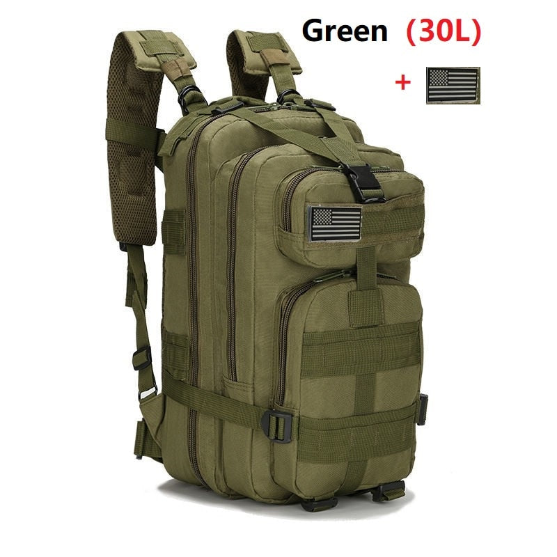 Large Capacity Outdoor Waterproof Hiking Camping Backpack