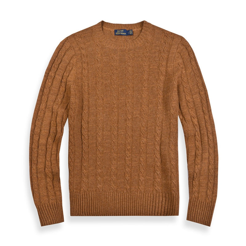 Wool Blend Pullover Sweater