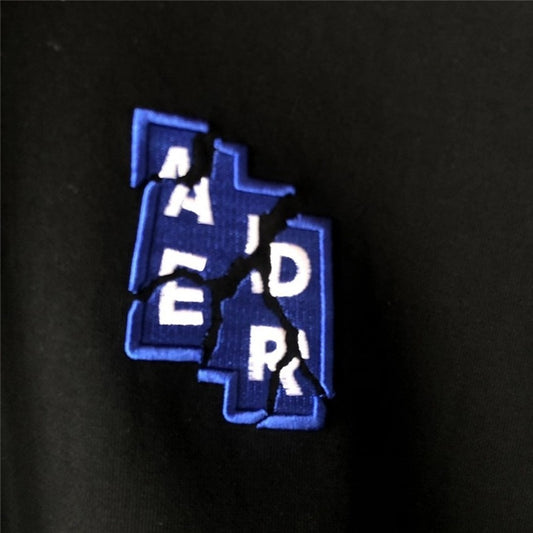 ADER ERROR Hoodie Men Women Broken Letter Embroidery Sweatshirt