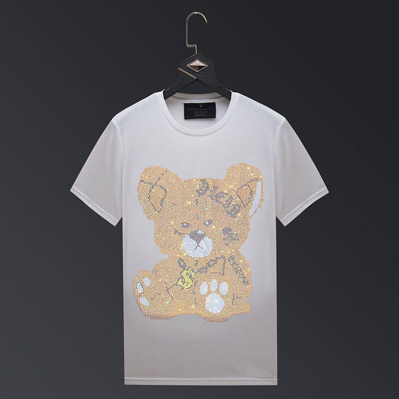 Bear T-shirt Diamonds, Young Men's Clothing
