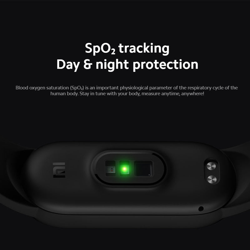 Global Version Xiaomi Mi Band 6 Smart Bracelet 1.56"AMOLED Screen miBand 6 Heart Rate Fitness Traker Bluetooth 5 ATM Waterproof