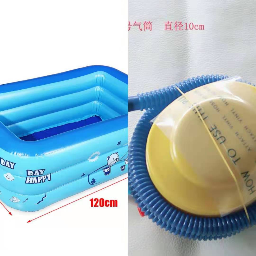Inflatable Square Swimming Pool Children Inflatable Pool