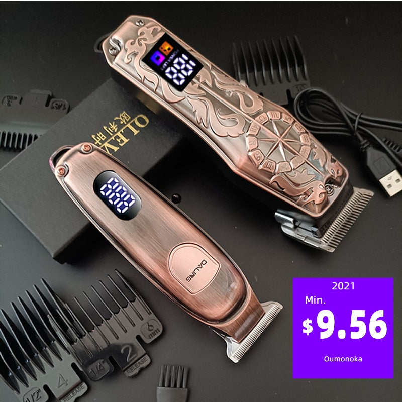 new professional barber clipper hair trimmer electric shaver for men trimmer for men mower hair cutting machine beard trimmer