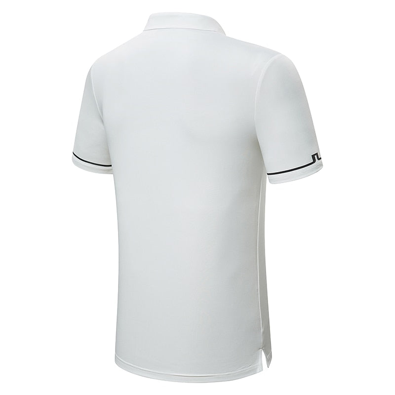 Summer New Men Short Sleeves Golf T Shirt Breathable  JL Sports Clothes Outdoors Leisure Sports Golf Shirt S-XXL in Choice Free