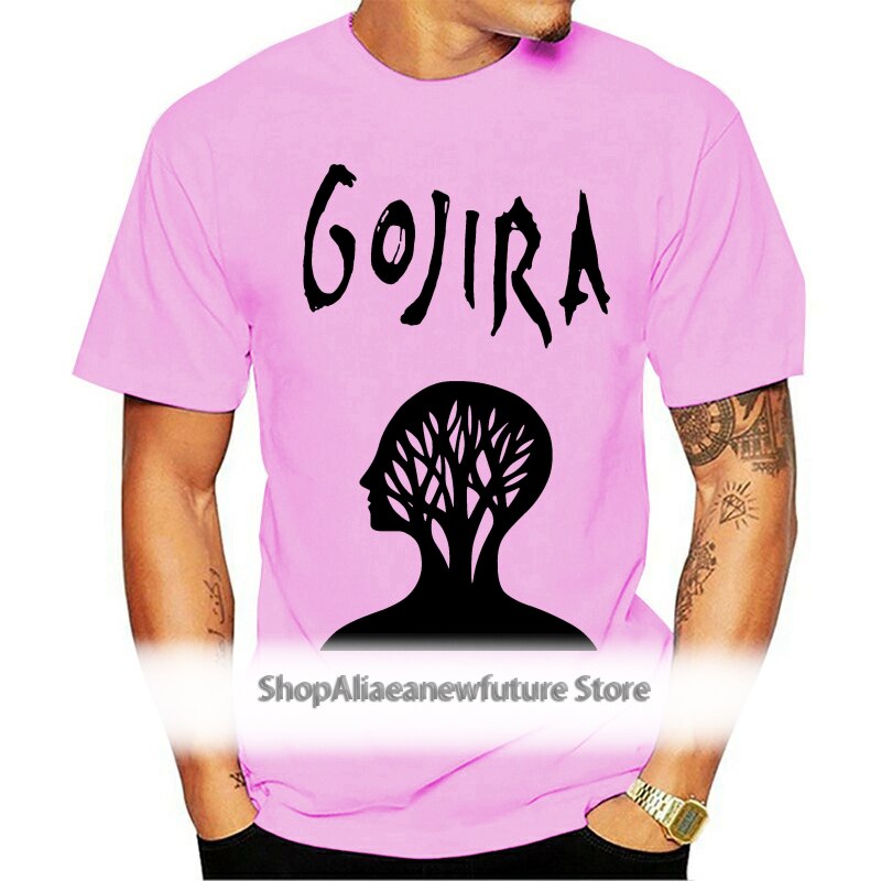 GOJIRA t-shirt Sizes S M L XL XXL XXXL 4XL 5XL White L'enfant Sauvage t-shirt Decapitated Funny tshirt t shirt Cool t shirt Men