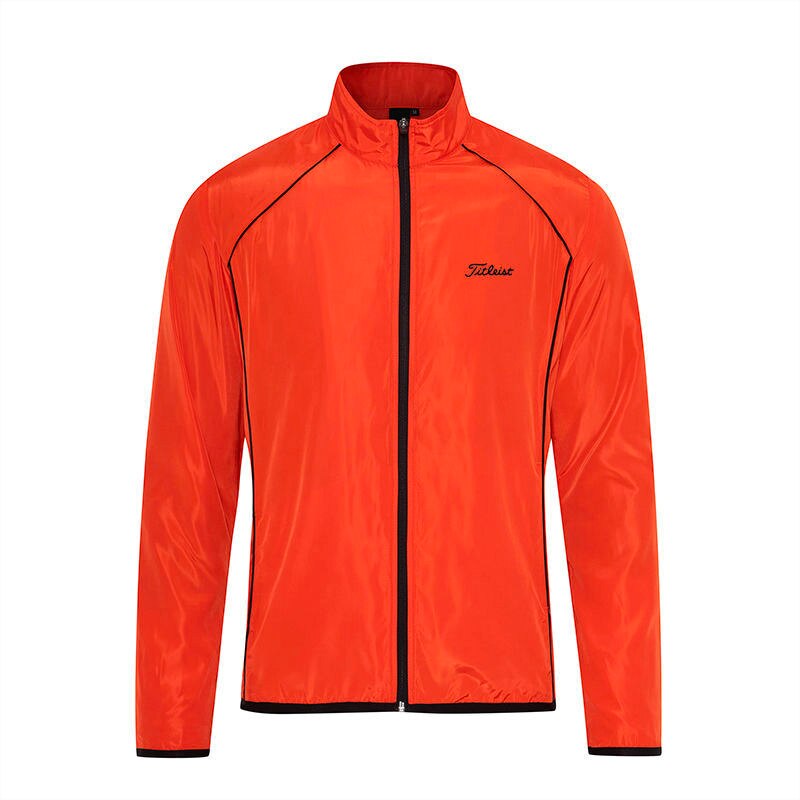 new golf clothing men's windbreaker jacket