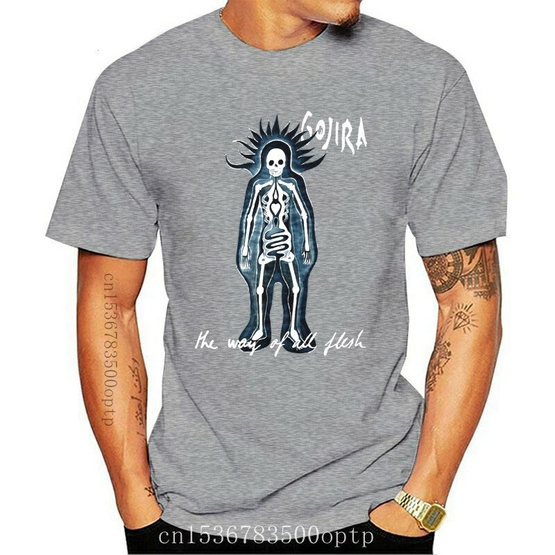 Gojira The Way Of All Flesh Album Art Poster Men'S Black T-Shirt Size S-Xxl For Youth Middle-Age Old Age Tee Shirt