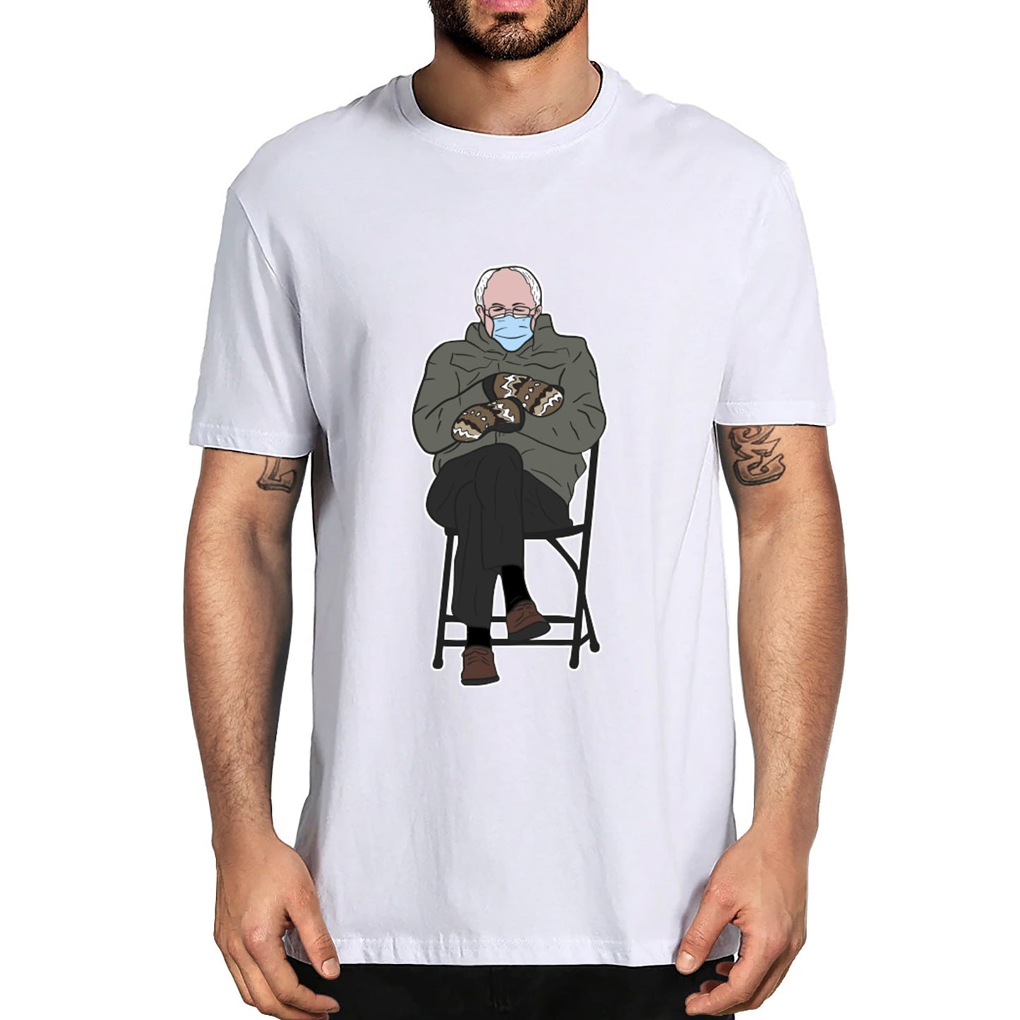 Unisex Bernie Sanders Inauguration Meme T Shirt Grumpy Sanders