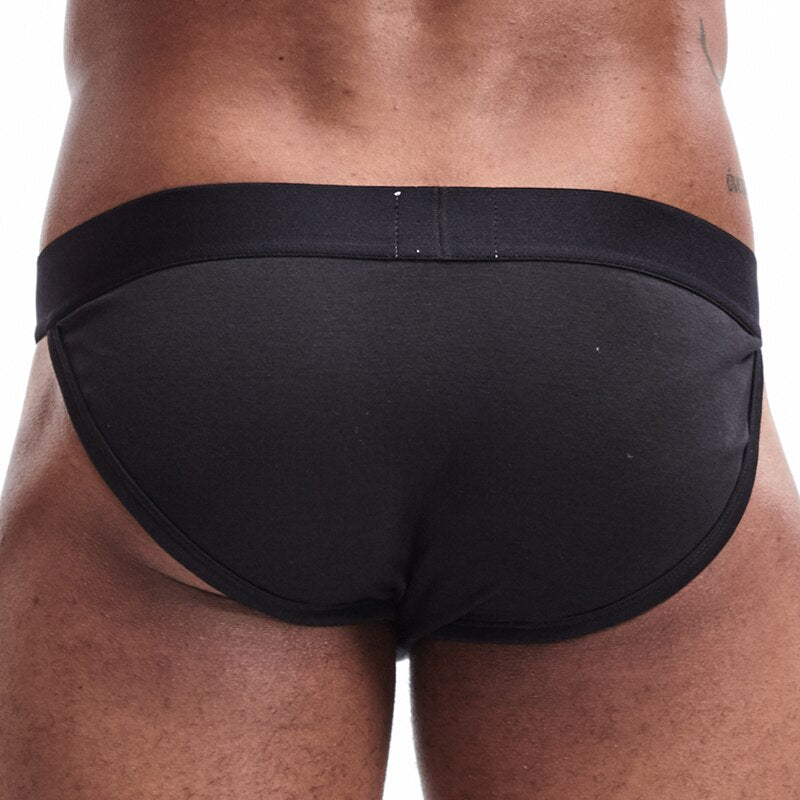Breathable Mens Slip Panties Underpants Men Sexy Underwear Briefs Solid Color High Quality Underpants Gay Sexy Cotton Panties