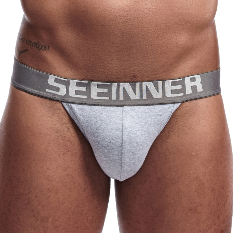 Breathable Mens Slip Panties Underpants Men Sexy Underwear Briefs Solid Color High Quality Underpants Gay Sexy Cotton Panties
