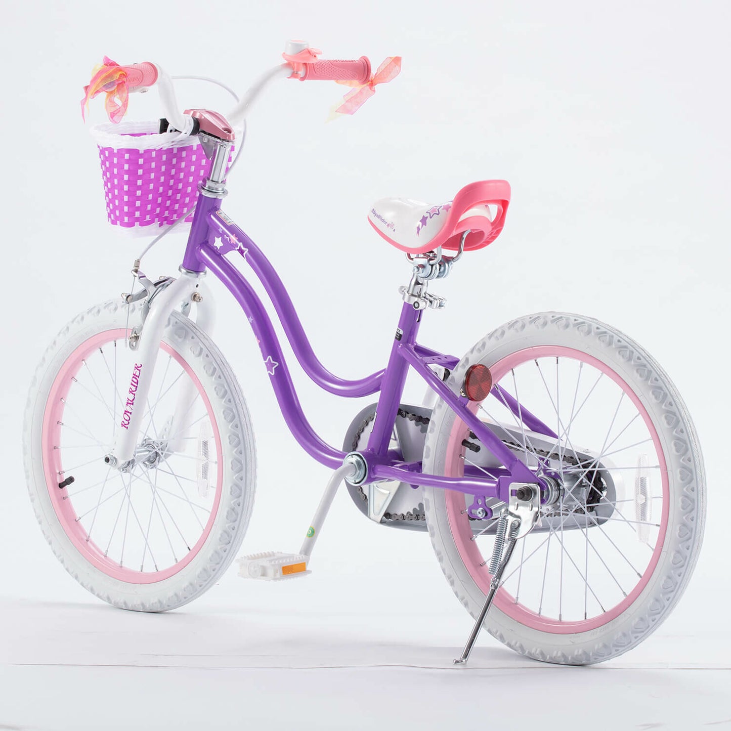 ROYALBABY STARGIRL 18 Inch Children's Bike Two Brake System Kids Bicycle With Kickstands For 5~9 Years Stabilisers Bike Balance Bike