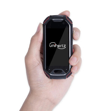 UNIHERTZ Atom 4G Smallest Phone IP68 Waterproof 2.4 Inch  2000mAh 4GB+64GB Android 8.1 Oreo with NFC Dual SIM Dual Standby Phone