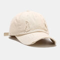 Unisex Cotton Broken Holes Fashion Outdoor Sunshade Baseball Hat