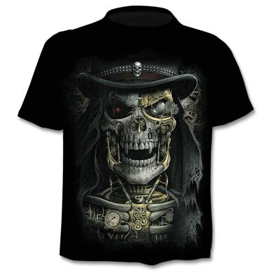 Brand Motorcycle T Shirt Punk T-shirt Knight Shirts 3d T Shirt Men Casual Vintage Hip Hop Summer Tee Top Homme Clothes